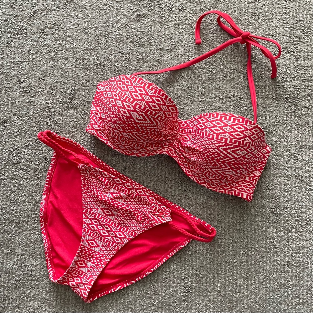XHILARATION Coral Bikini Set 👙☀️